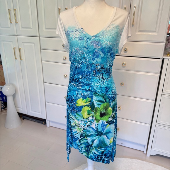 Cache V-Neck Dress - Picture 1 of 6